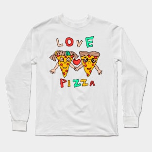 Love Pizza Long Sleeve T-Shirt